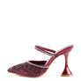 IRIS Glitter Spool Heel Sandal