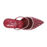 IRIS Glitter Spool Heel Sandal