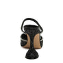 IRIS Glitter Spool Heel Sandal