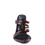 NEW AFFAIR Croc Metal High Heeled Sandals
