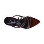 NEW AFFAIR Croc Metal High Heeled Sandals