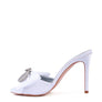 BRAG IN Crystal Bow Satin High Heeled Sandals