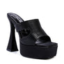 PDA High Heel Platform Croc Sandals