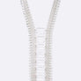 Crystal Beaded Statement Long Necklace Set