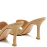 Carmen High Heeled Woven Square Toe Sandal