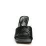 Carmen High Heeled Woven Square Toe Sandal