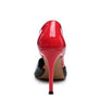 Candy Cane Patent Pu Slip On Stiletto Heels