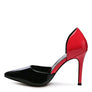 Candy Cane Patent Pu Slip On Stiletto Heels