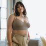 Low Back Seamless Bralette XL