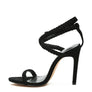 SHERRI SUEDE STILETTO SLING-BACK SANDAL