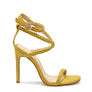 SHERRI SUEDE STILETTO SLING-BACK SANDAL