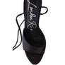 PASSION DRAMATIC PLATFORM LACE-UP HEEL SANDALS