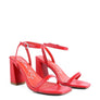 Block Heel Ankle Strap Sandals