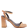 Block Heel Ankle Strap Sandals