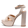 NYLE PLATFORM HEELED SANDALS