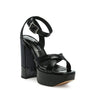 NYLE PLATFORM HEELED SANDALS