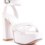 NYLE PLATFORM HEELED SANDALS