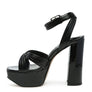 NYLE PLATFORM HEELED SANDALS