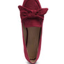 LONDON RAG CASUAL WALKING BOW LOAFERS