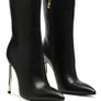 LONDON RAG OVER THE ANKLE STILETTO BOOT
