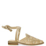 MANDE EMBROIDERED VELVET MULES