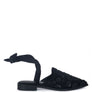 MANDE EMBROIDERED VELVET MULES