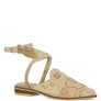 MANDE EMBROIDERED VELVET MULES