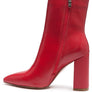 MARGEN ANKLE-HIGH POINTED TOE BLOCK HEELED BOOT
