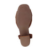 MON BEAU FINE SUEDE BLOCK HEELED SANDAL