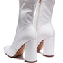 LONDON RAG ZAHARA POINTED BLOCK HEELED BOOT