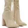 LONDON RAG ZAHARA POINTED BLOCK HEELED BOOT