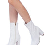 LONDON RAG ZAHARA POINTED BLOCK HEELED BOOT