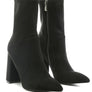 LONDON RAG ZAHARA POINTED BLOCK HEELED BOOT