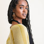 Suede Fringe & Multi-bead Statement Earrings