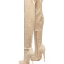 Tilera Stretch Over The Knee Stiletto Boots