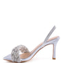 HIGH SOCIAL DIAMANTE BRAIDED TRAP SANDALS