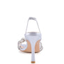 HIGH SOCIAL DIAMANTE BRAIDED TRAP SANDALS