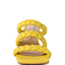 HIGH BAE POINTED HEEL BRAIDED SANDALS