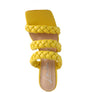 HIGH BAE POINTED HEEL BRAIDED SANDALS