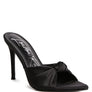 FIRST CRUSH SATIN KNOT HIGH HEELED SANDALS