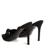 FIRST CRUSH SATIN KNOT HIGH HEELED SANDALS