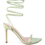 SPHYNX HIGH HEEL LACE UP SANDALS