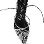 BONDAGE HIGH HEEL LACE UP SANDALS