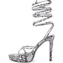 BONDAGE HIGH HEEL LACE UP SANDALS