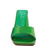 LOVEBUG TRIANGULAR BLOCK HEEL SANDALS