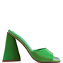 LOVEBUG TRIANGULAR BLOCK HEEL SANDALS