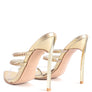 TICKLE ME HIGH HEELED TOE RING SANDALS