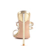 TICKLE ME HIGH HEELED TOE RING SANDALS