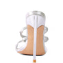 TICKLE ME HIGH HEELED TOE RING SANDALS