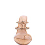 TICKLE ME HIGH HEELED TOE RING SANDALS